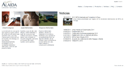 Desktop Screenshot of alaida-urnas.es